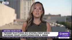 Takeaways From First Primaries Since Roe V. Wade Overturned News Clip