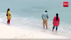 Foreigners begin to arrive in Lakshadweep News Clip