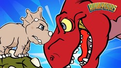 Batalhas de dinossauros | Não me coma (Dinostory Episódio 8) Instructional Video
