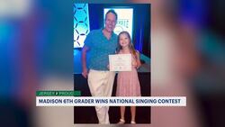 Madison 6th grader makes it to finals in national singing competition Instructional Video