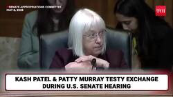 Kash Patel Drops Verbal Nuke, Then Stares At Patty Murray | Fiery Clash In US Senate News Clip