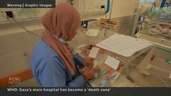 Gaza’s Al-Shifa Hospital called a ‘death zone’ News Clip