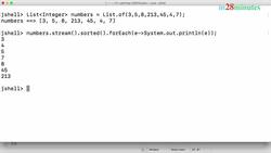 Java Programming for Complete Beginners - Java 16 - Step 08 - Stream Intermediate Operations - Sort, Distinct, Filter, and Map Instructional Video
