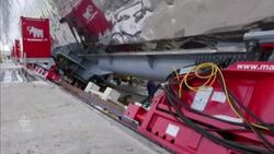 Massive Chornobyl protective arch moved into place News Clip