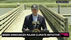 President Joe Biden Announces Major Climate Initiative News Clip
