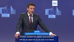 EU launches probe into China's public procurement of medical devices News Clip