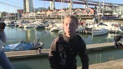 CLEAN : Greta Thunberg sails into Lisbon for COP25 News Clip