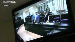 Oleg Sentsov: Freed filmmaker's thought for jailed Ukrainians as he picks up human rights prize News Clip