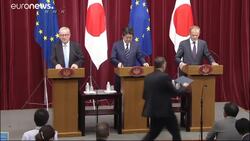 EU and Japan sign historic trade deal News Clip