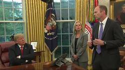 Trump briefed ahead Hurricane Michael's landfall Instructional Video