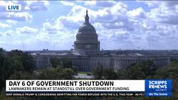 White House threatens federal layoffs as government shutdown enters sixth day News Clip