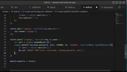 Express Framework Fundamentals - Secure Sign-Up with Auth0 and Node.js - Sign Up and Database Completion with Hashing and Salt Instructional Video