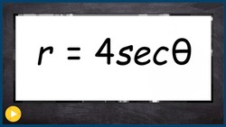 How to graph a line by converting polar form to rectangular form Instructional Video