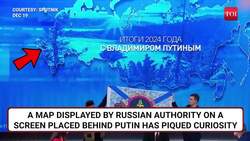 Putin Flaunts 'New Russia' Map, Displays Unique Gift From Battlefield | 'Heartburn' For NATO News Clip
