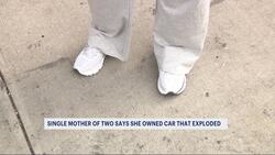 Single mother of 2 small children recounts moments before her car exploded in Longwood News Clip