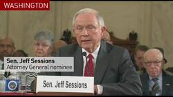 Sessions would recuse himself from any Clinton prosecution News Clip
