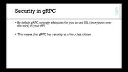 gRPC [Java] Master Class: Build Modern API and Microservices - Security in gRPC (SSL) Instructional Video