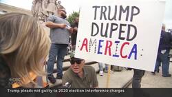 Trump pleads not guilty to conspiring to overturn 2020 election News Clip