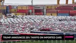 Trump Announces 25% Tariffs on Imported Cars News Clip