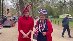 Royal superfans gather at The Mall ahead of King Charles Coronation News Clip