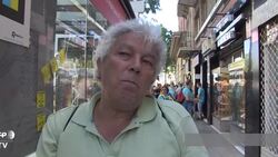 VOICED : El independentismo catalan se desinfla en su movilizacion anual en Barcelona News Clip