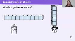 Solve problems by comparing sets of objects Instructional Video