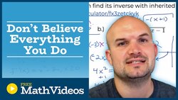 Find the Inverse with Inherited Restrictions Instructional Video
