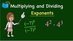 Multiplying and Dividing Exponents Instructional Video