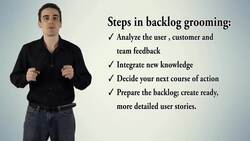Agile Project Management - Step 4 - Refining and Grooming Your Product Backlog Instructional Video