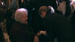 Models in animal costumes walk Stella McCartney's Paris show News Clip