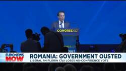 Romania's centre-right government toppled after losing confidence vote News Clip