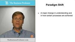 Paradigm Shift (Organization) Instructional Video