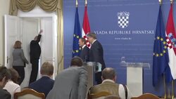 CLEAN : Tusk Plenkovic stress support for EU enlargement in the Balkans News Clip