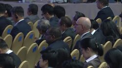 CLEAN : Malaysian PM criticises Trump's trade war at Bangkok summit News Clip