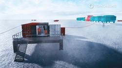 Engineers fix ice station amid risk of ice calving Instructional Video