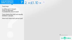 GCSE Secondary Maths Age 13-17 - Number: Arithmetic - Problem - Explained Instructional Video