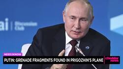 Putin: Grenade Fragments Found in Prigozhin's Plane News Clip