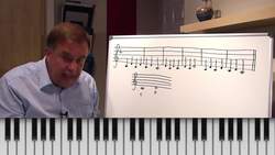 Piano for Beginners Lesson 4 - The Note D, Three Time & Dotted Notes Instructional Video