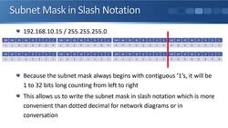 Cisco CCNA 200-301: The Complete Guide to Getting Certified - Slash Notation Instructional Video