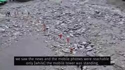 Six members of one family missing in India landslide News Clip