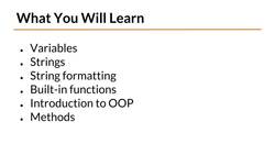 Python 3 for Beginners: Introduction to Variables and Strings Instructional Video