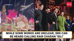Shah Rukh Khan under fire for calling Ram Charan "Idli" at Anant Ambani and Radhika Merchant's pre-wedding function News Clip
