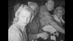 Build up shots for atomic bomb test in Las Vegas, Nevada, in 1951 News Clip