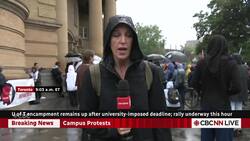 U of T applies for court injunction to remove pro-Palestinian encampment News Clip