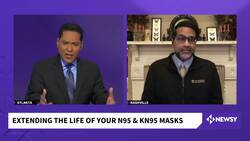 Extending The Life Of Your Mask To Prevent COVID-19 News Clip