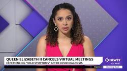 Queen Elizabeth Still Has Mild COVID Symptoms, Cancels Online Meetings News Clip