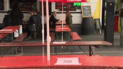 Quiet Manchester streets and pub drinkers News Clip