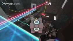 Portal 2 Walkthrough / Chapter 3 - Part 9: Room 17/22 Instructional Video