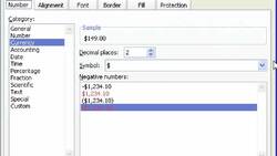 Essential Formatting Shortcuts in Excel Instructional Video