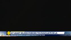 Los Angeles: Gifford Fire Erupts in Los Angeles | Massive Smoke Blankets California News Clip